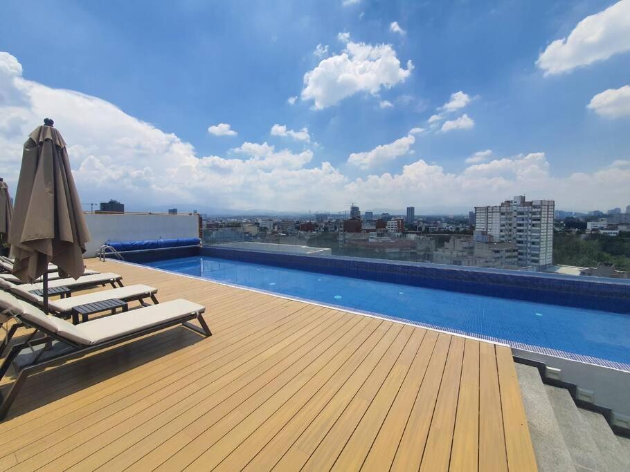 Apartment Departamento Con Alberca Y Gym En El Corazon De Condesa Y Roma Mexico City